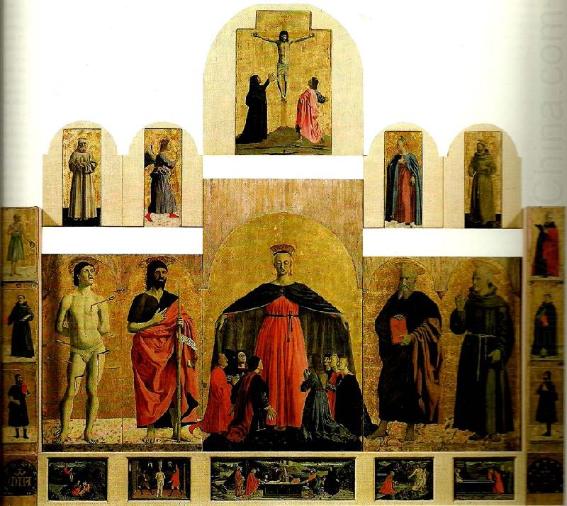 Piero della Francesca polyptych of the misericordia china oil painting image